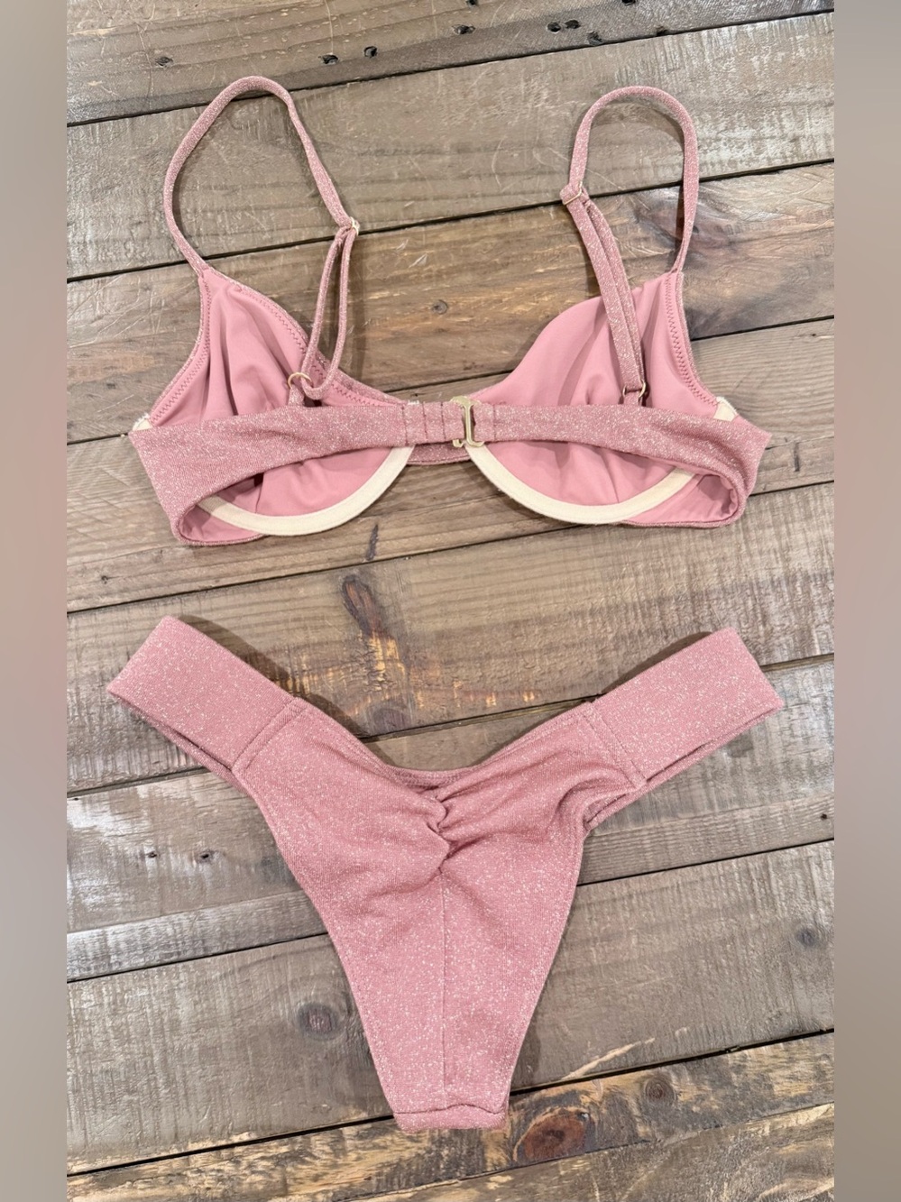 Montce Sparkle Rose Bikini Set - Picture 2 of 4